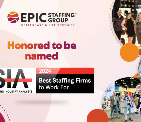 The Staffing Industry Analysts (SIA) has recently named Epic Staffing Group a winner of the 2024 Best Staffing Firms to Work For